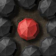 Berube Diane Le parapluie rouge